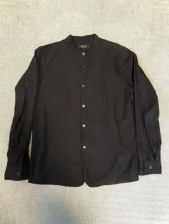 【コムサイズム】長袖シャツ（黒）