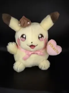 ピカチュウ バレンタイン ぬいぐるみ　モロゾフ