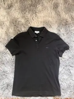 LACOSTE ラコステ 半袖ポロシャツ ブラック 黒 4サイズ メンズ
