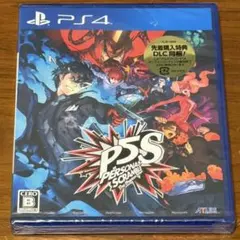 新品未開封 PS4 ペルソナ5 スクランブル ザ ファントム ストライカーズ