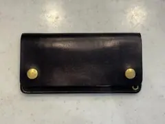 ロングトラッカーウォレット　ブラック