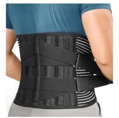 腰 腰痛 コルセット サポーター 腰楽 ハード 強力固定 美品 M 男女兼用