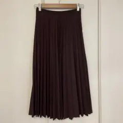 UNIQLO プリーツスカート Mサイズ ダークボルドー