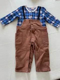 petit main プティマイン ロンパース 男の子 80cm