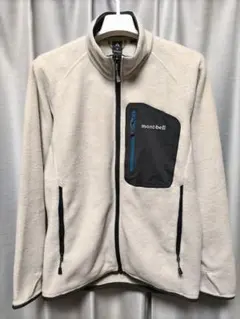 モンベル　クリマプラス100ジャケット　オフホワイト