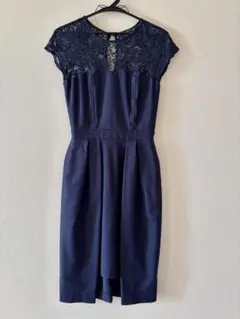 LAGUNAMOON カッティングレングスドレス 結婚式　パーティードレス