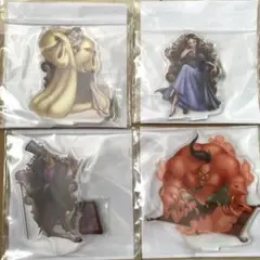 ディズニーヴィランズ ラッキーくじE賞4種 （ファシリエ 含む）