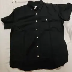 GAP ブラック ボタンダウンシャツ M