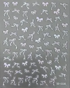 ネイルシール　ピンクリボン　NO.330