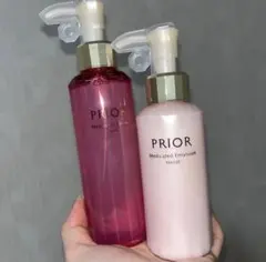 PRIOR プリオール 化粧水、乳液 本体、レフィル合計4点セット - メルカリ