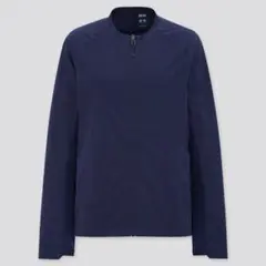UNIQLO PLUS ウルトラストレッチ アクティブジャケット ネイビー S