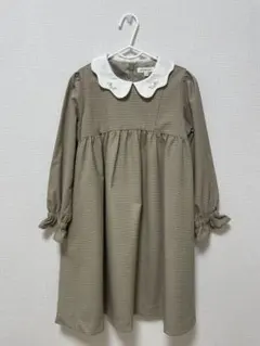 BEAMS mini ワンピース 120 ブラウン系