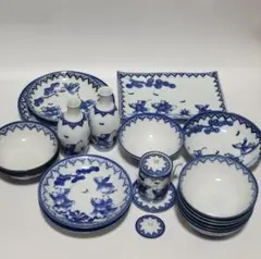 伊万里 鍋島焼 唐子 染付 和食器セット 瀬兵 華山 刻印 伊万里 鍋島焼 唐子 染付 和食器セット 瀬兵 華山 刻印 - メルカリ