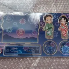 鬼滅の刃 花火大会狛治と恋雪WEBSHOPくじA賞ジオラマアクリルスタンドセット