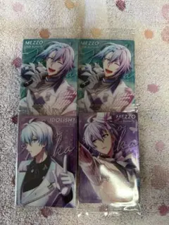 MEZZO IDOLiSH7 ウエハース25 4枚セット　缶バッジ