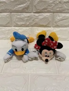 東京ディズニーリゾート ドナルドダック ミニーマウス 肩のせぬいぐるみ