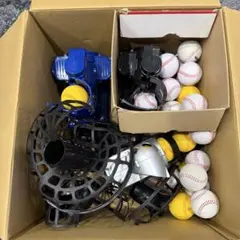 中古 美品 オートリターン・フロントトス 野球トスマシン 打撃 練習