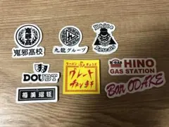 HIGH&LOW ハイロー コラボカフェ ステッカー コースター セット