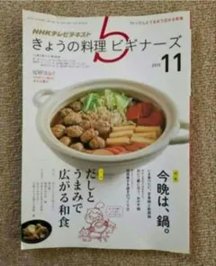 最安値処分価格❗NHKきょうの料理ビギナーズ 2015年11月号