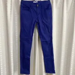 ナチュラルビューティーベーシック　ブルーパンツ　S