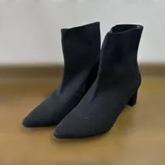GU ポインテッド ニットブーツ Lサイズ