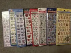 ボンボンドロップシールmini ディズニー　８点　国内正規品