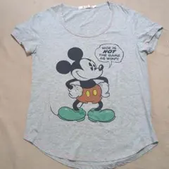 1度着用　UNIQLO レトロミッキーマウス Tシャツ Lサイズ