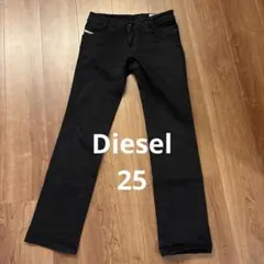 DIESEL ブラックデニム　25のサムネイル