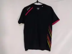 美品！アシックス☆☆ASICS☆☆VネックドライTシャツ　サイズOのサムネイル
