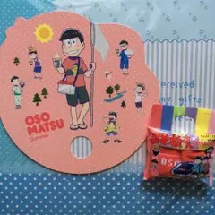 《お値下げ》早い者勝ち！！限定☆おそ松さんペットボトルカバー＆うちわ