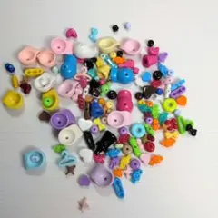 カラフル アクリルビーズ アソートセット 大量