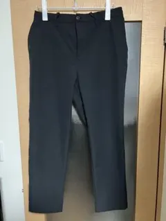 【美品】ドライスラックス ブラック L