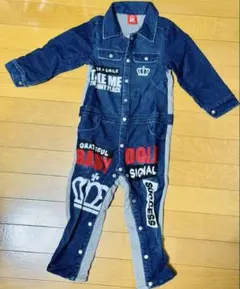 BABY DOLL デニムオーバーオール 100サイズ