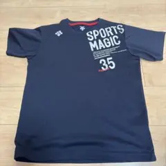 SPORTS MAGIC 半袖Tシャツ S ネイビーのサムネイル
