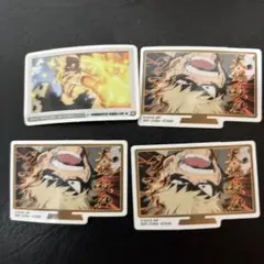 僕のヒーローアカデミア 一番くじ　L賞ステッカー 爆豪勝己4枚セット