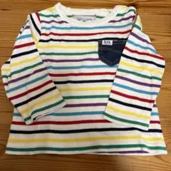 Lee ストライプ 長袖カットソー　９０㎝