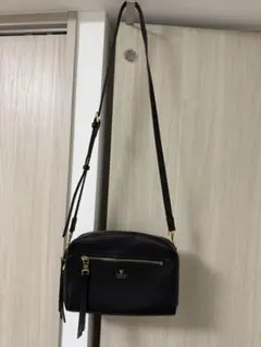 TOPKAPI VACCHETTA シボ革　ショルダーバック　黒