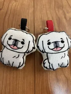 犬チャーム　　2個セット