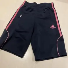 adidas ハーフパンツ 半ズボン 140サイズ 黒