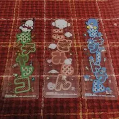 ブックマークコレクション サンリオキャラクターズ おなまえPOP 3点のサムネイル