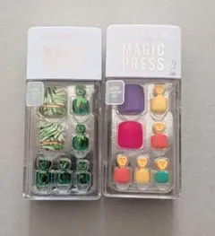 ダッシングディバ マジックプレス ネイルチップ フット用　2個セット