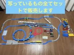 プラレールセット 各種レール他トーマス、新幹線、ロマンスカー等の車両10点