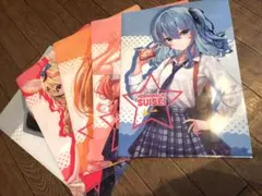 ホロライブ　クリアファイル　5枚セット。
