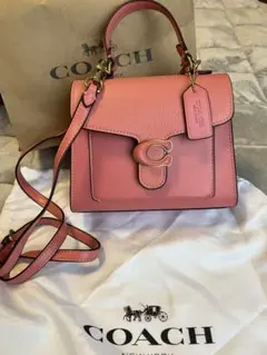 美品✨コーチ　タビー　トップハンドル ショルダーバッグ