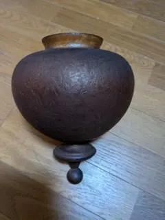 ☆ビンテージファニチャー！90's スモークアクリルボール型ランプ 間接