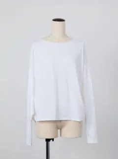 淑女のロンT ホワイト boutique310 - メルカリ
