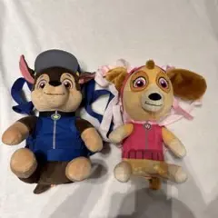 パウ・パトロール ぬいぐるみリュック　2個セット