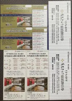 有馬温泉 太閤の湯 優待券 他のサムネイル