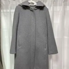 Urban Research フード付きグレーコート サイズ38