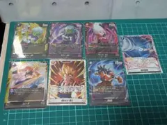 ドラゴンボールフュージョンワールドDUAL EVOLUTION他 SR7枚セット